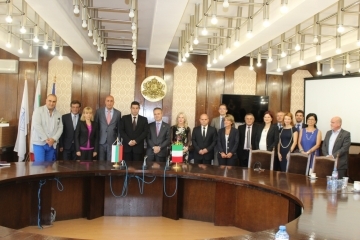 Кметът на Община Русе се срещна с посланика на Италия и представители от Сдружението на италианското предприемачество в България