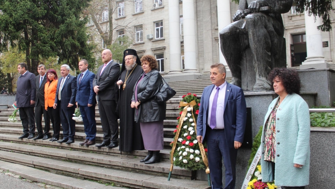 Кметът Пенчо Милков поздрави ръководството на Русенския университет за 77-ата годишнина от неговото създаване
