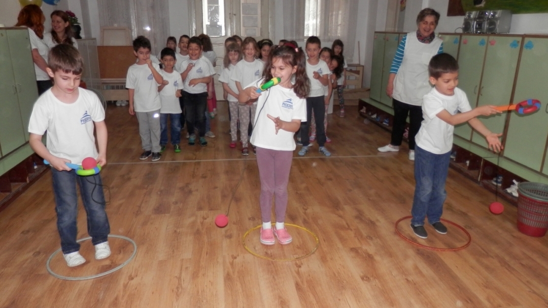 Деца от ЦДГ „Иглика“ се запознаха с ползите от спорта 