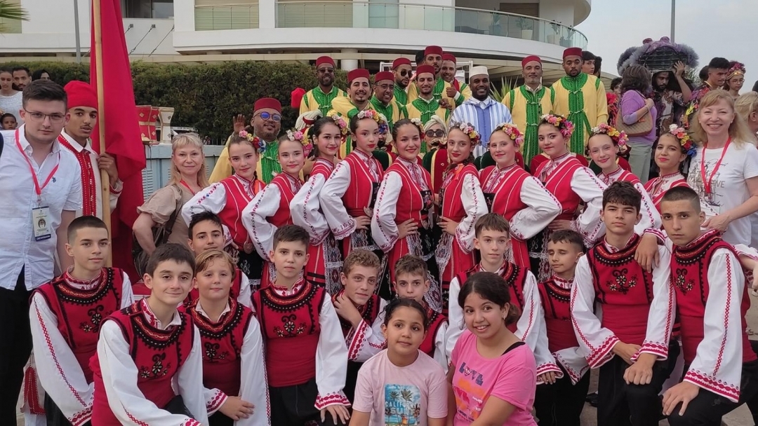 „Русчуклийче” завладя сцената на Международния фестивал „Децата на мира” в Мароко