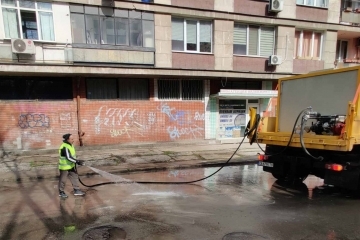 Седмичен график за миене на улици и булеварди в Русе