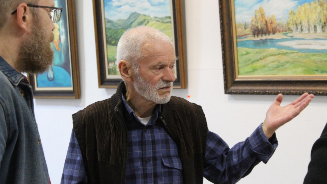 Живописецът Тодор Делев бе удостоен със златна значка за цялостен принос в областта на културата и изкуството