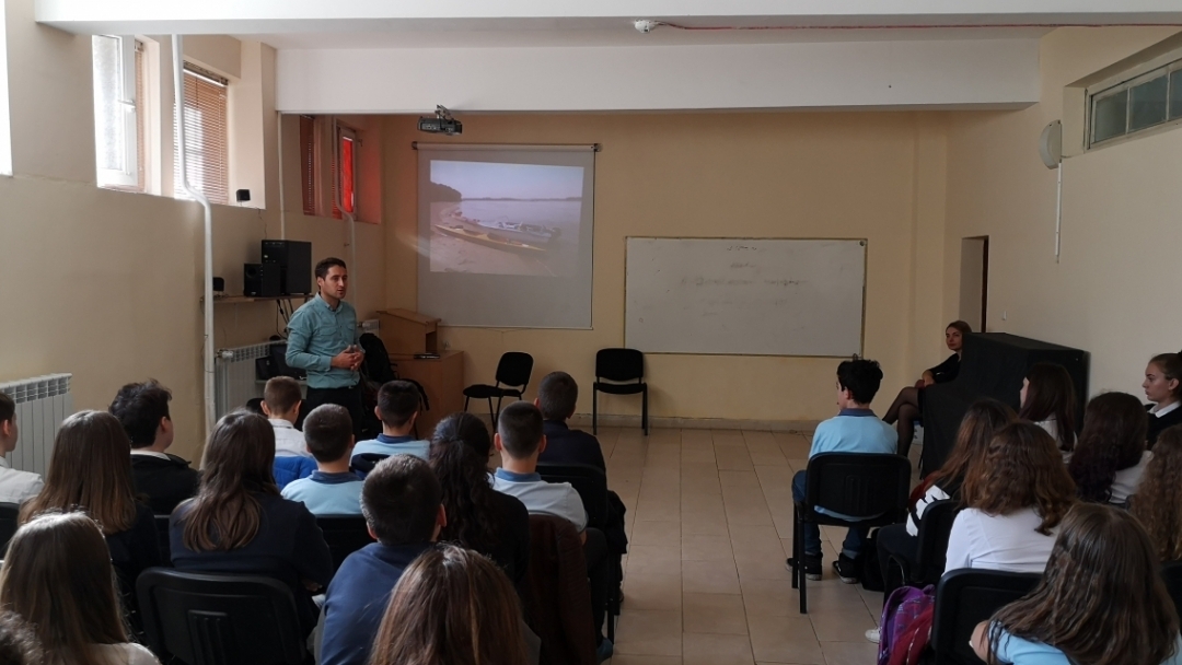 ТД Приста организира Училище по природа с ученици  от МГ „Баба Тонка“