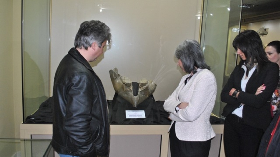 Маргарита Попова разгледа Екомузея в Русе