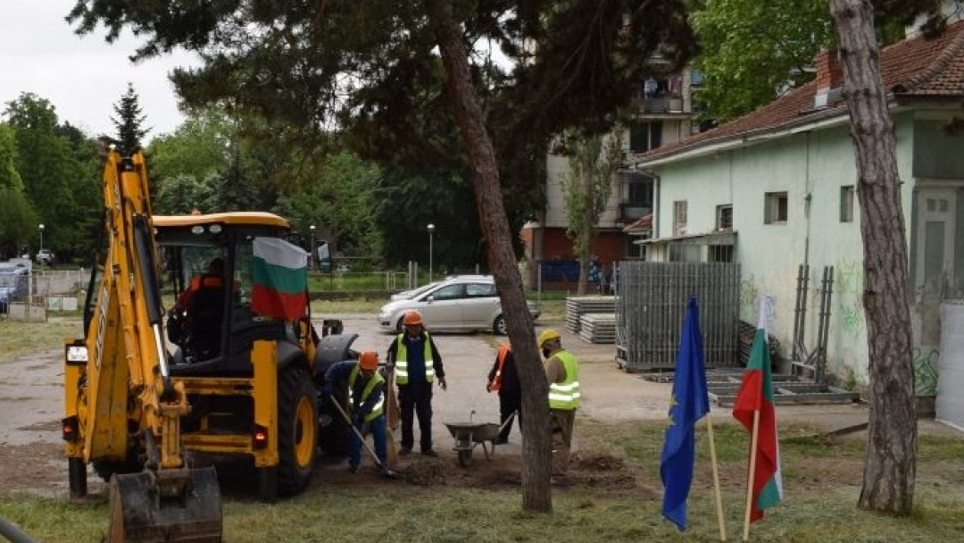 Започна изграждането на два центъра за социални услуги в Русе