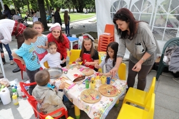 Градче на знанието построиха деца, родители и педагози от 19 детски градини