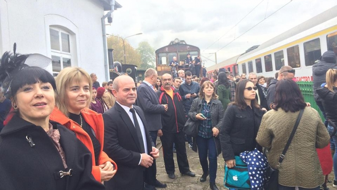 Стотици русенци отпразнуваха 150 години от първата железопътна линия Русе - Варна 