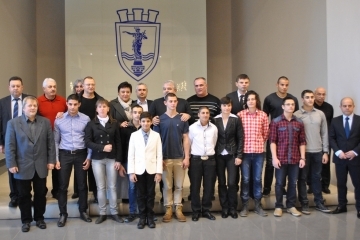 Кметът Пламен Стоилов награди Спортист на годината за 2014-а 