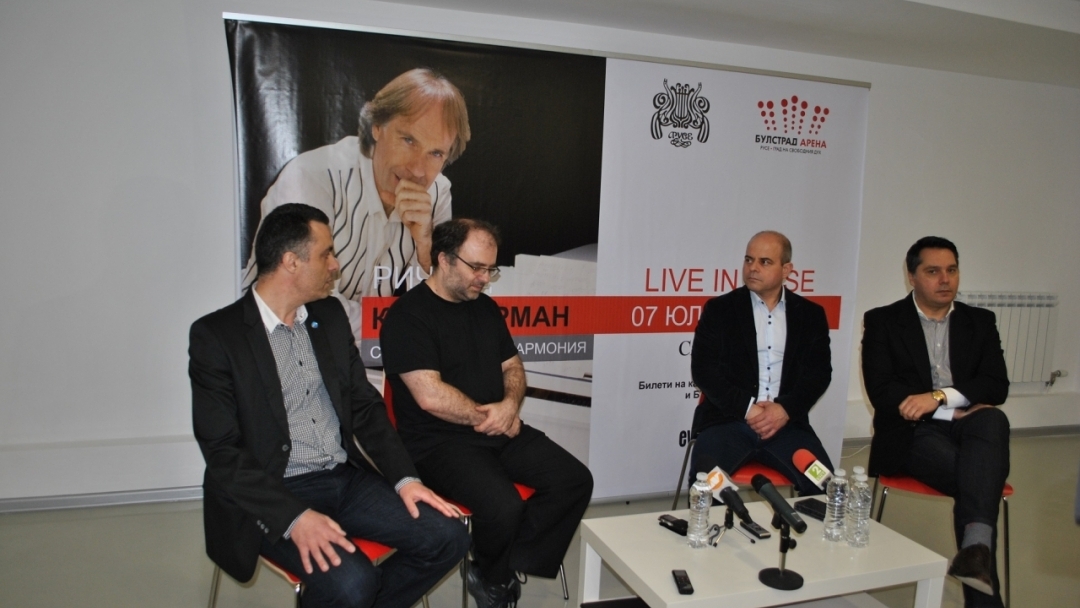 Ричард Клайдерман с концерт в ''Булстрад Арена''