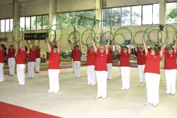 "Локомотив Русе“ беше домакин на регионален турнир по спортна акробатика