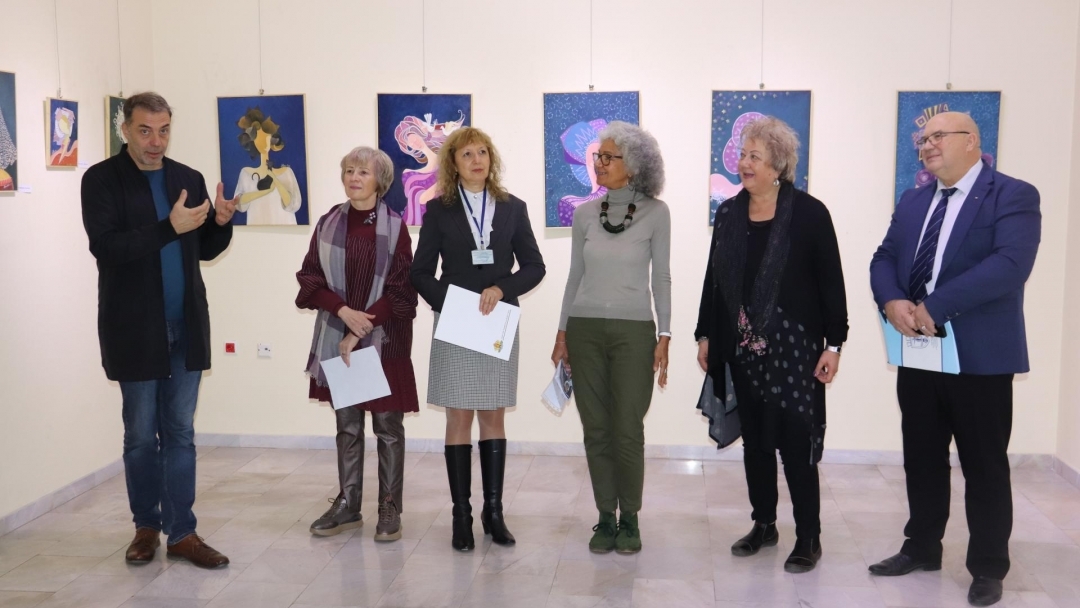 Изложба на румънска художничка гостува в русенския Екомузей