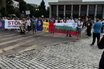 Русенци подкрепиха гюргевския протест срещу инсинератора за изгаряне на болнични отпадъци