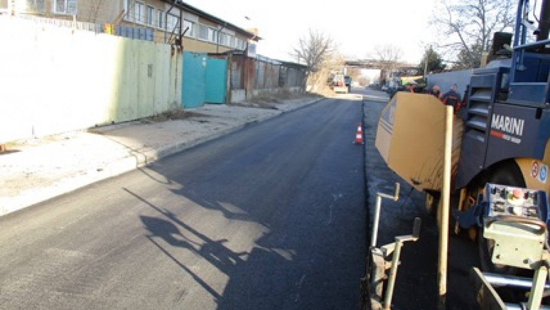 ОП „Комунални дейности“ асфалтира и изгражда улици в Русе