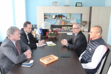 Зам.-кметът инж. Димитър Наков се срещна с посланика на България в Румъния Тодор Чуров