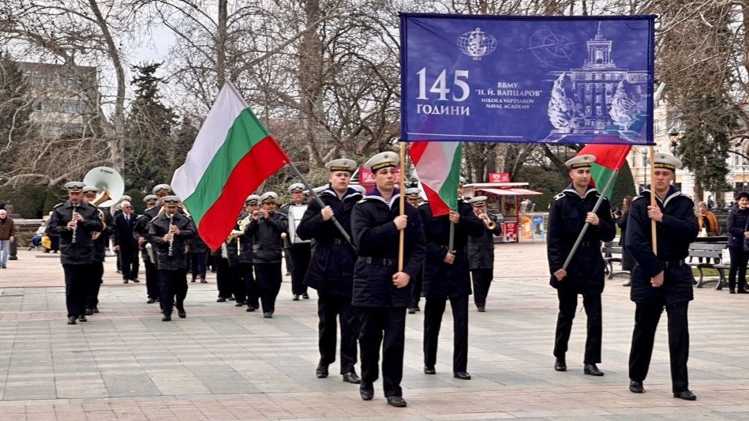 Русе бе домакин на честванията за 145 години от създаването на ВВМУ „Н. Й. Вапцаров“
