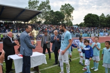 Наградиха футболен клуб „Дунав“ за завръщането в „А“ група