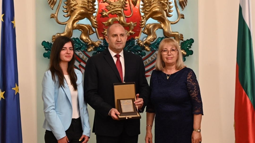 The Ruse Youth Guard Squad Met with President Rumen Radev