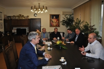 Общи бъдещи проекти обсъдиха кметът Стоилов и Пламен Димитров