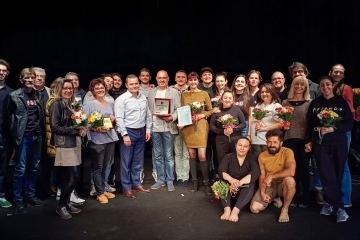 Pencho Milkov awarded the Puppet Theatre in Ruse for the winners of IKAR