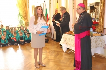 Заместник-кметът на Русе Златомира Стефанова се срещна с католическата общност в навечерието на светлите празници