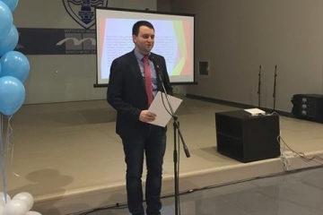 Зам.-кметът д-р Страхил Карапчански поздрави участниците в Националния кръг на олимпиадата по испански език