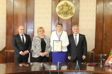 Удостоиха проф. Румяна Ценкова със званието "Почетен гражданин на град Русе"