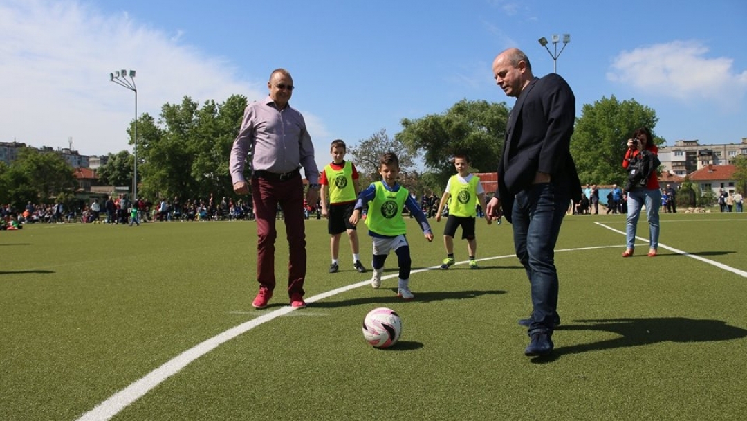 Кметът Пламен Стоилов откри футболен турнир за купата на ФК „Дунав“  