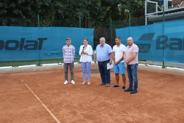 Зам.-кметът Иван Григоров поздрави участниците в Държавното отборно първенство по тенис на корт