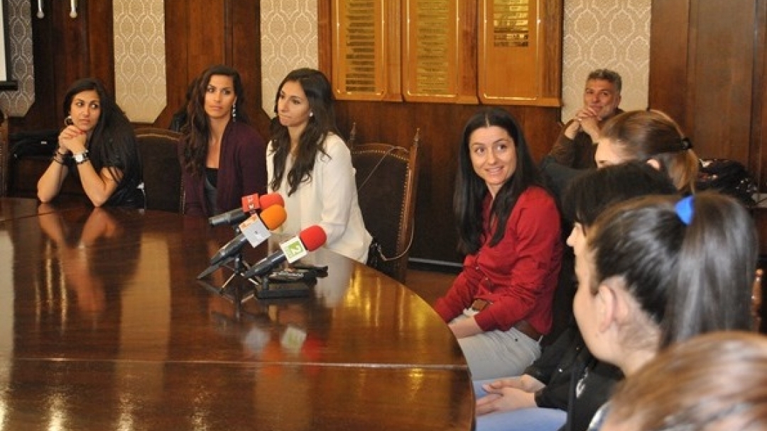 Баскетболистките на Русе с отборна премия от Общината за пета шампионска титла