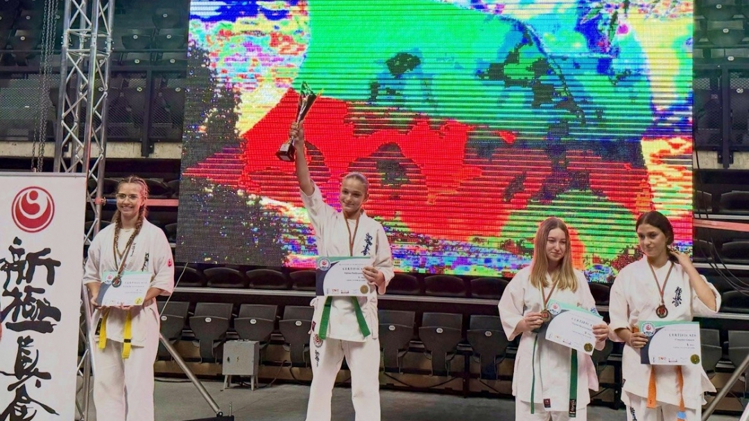 Triumph of Ruse residents with 4 titles and 11 medals at the Balkan Shinkyokushin Karate Championships