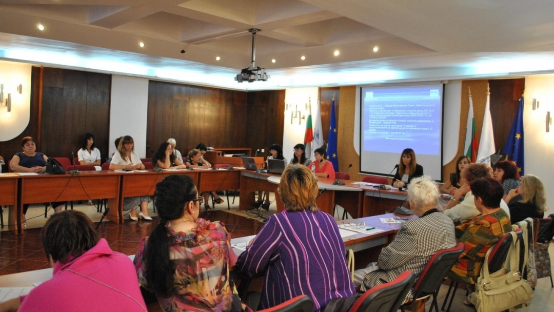 Информационен ден по реализирания от Община Русе проект „Звено за услуги в домашна среда” се проведе днес