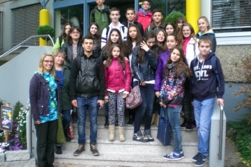 Ученици от СОУПНЕ "Фридрих Шилер" Русе взеха участие в международен проект "Двустранно партньорство за ученически обмен" с Реалшуле, гр. Оберкирх, ФР Германия