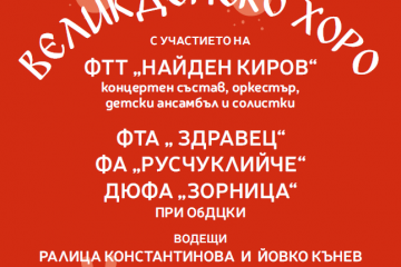 Великденско хоро на 16 април на Площада пред Общината