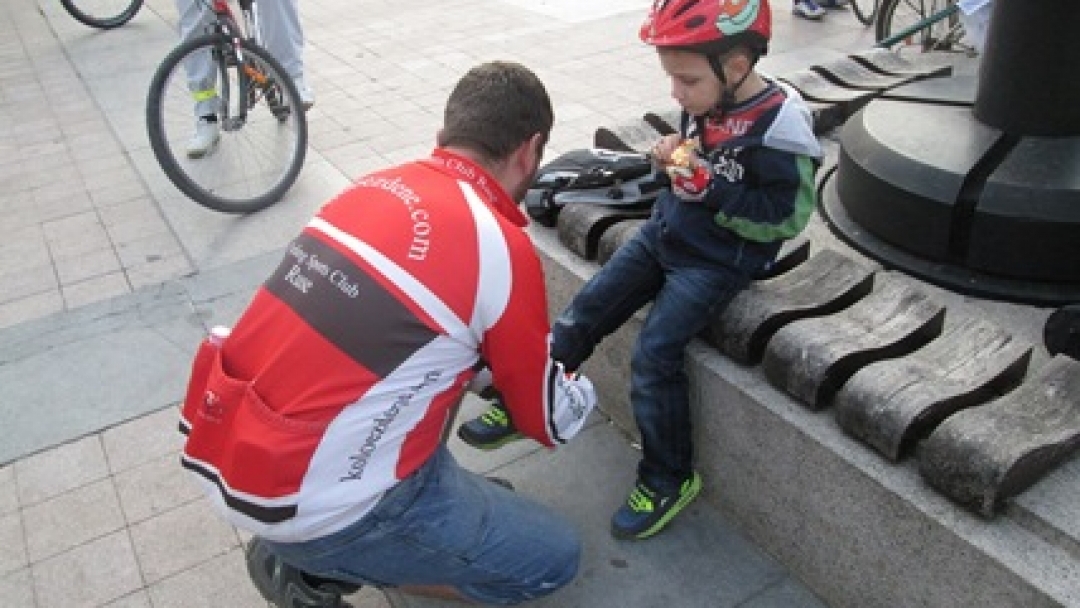 Инж. Димитър Наков се включи във велошествие