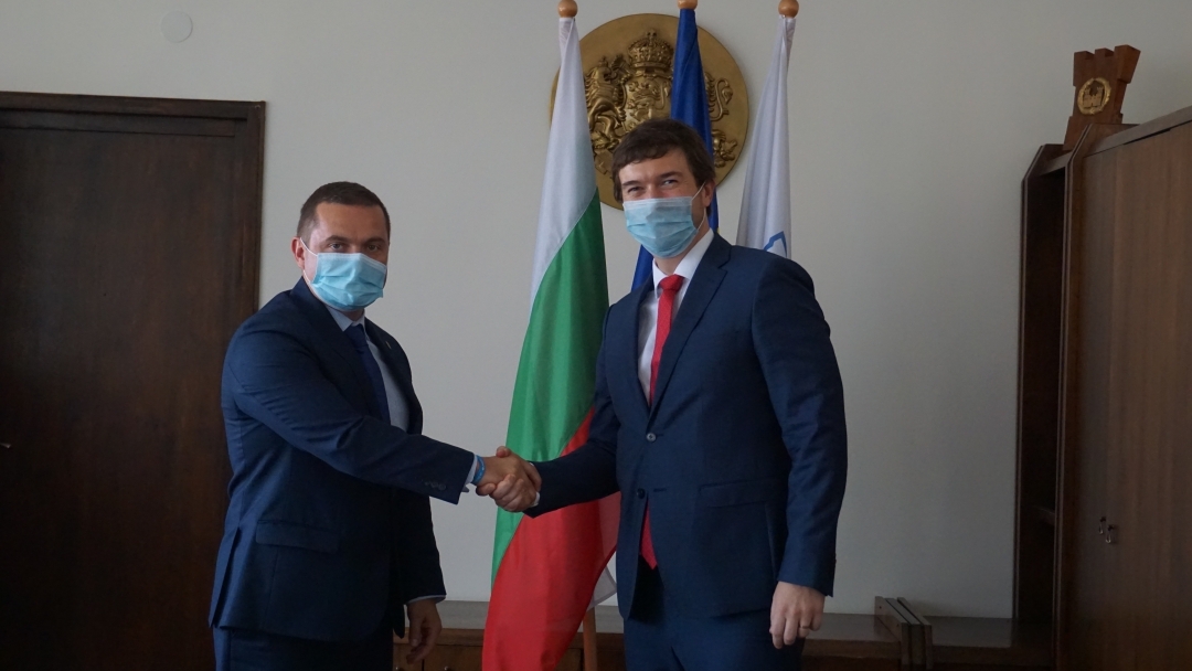 Кметът Пенчо Милков заяви официално желанието си за побратимяване на Русе с чешки град пред посланика на Чешката република в България 