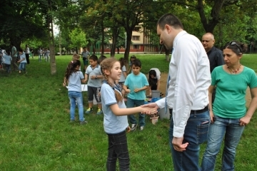Зам.-кметът Страхил Карапчански поздрави третокласници на заключителния им урок по история на изкуството