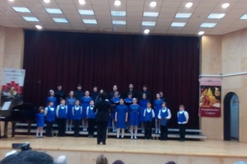 Детско-младежки хор "Св. Георги Победоносец" при Общински младежки дом Русе с участие във второто издание на националната хорова инициатива "България пее"