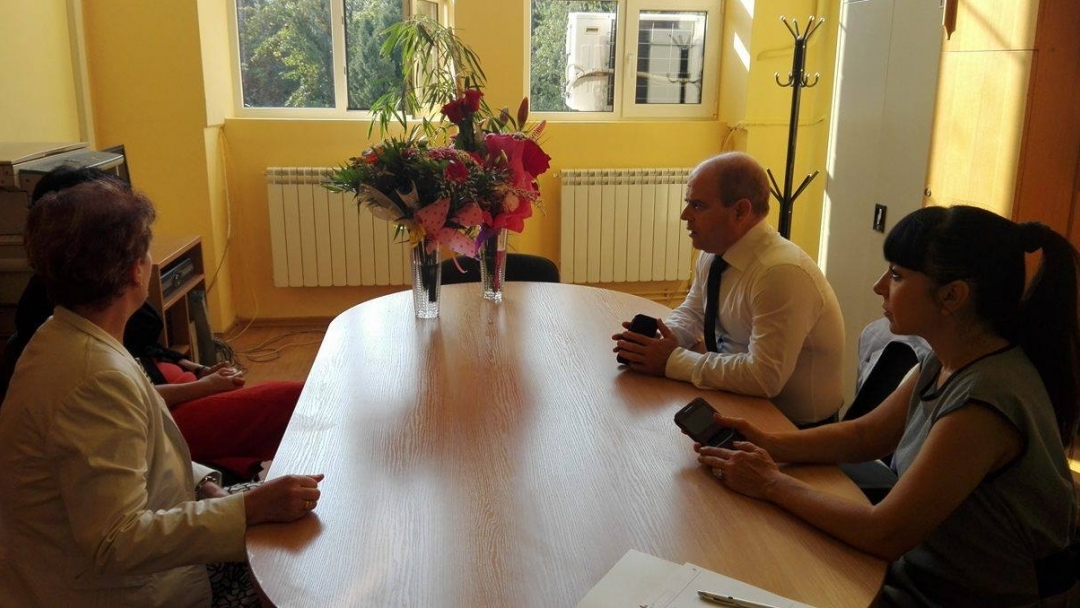 Кметът Пламен Стоилов откри новата учебна година в АГ "Гео Милев"