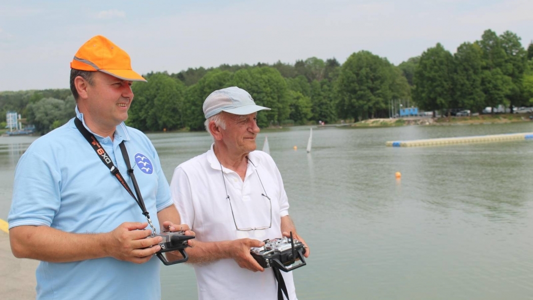 Ruse hosted the State Championship of Radio Controlled Sailing Yachts - Class S
