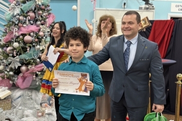 With over 200 books read, 10-year-old Simeon Gyurov became the most reading child in Ruse for 2025.