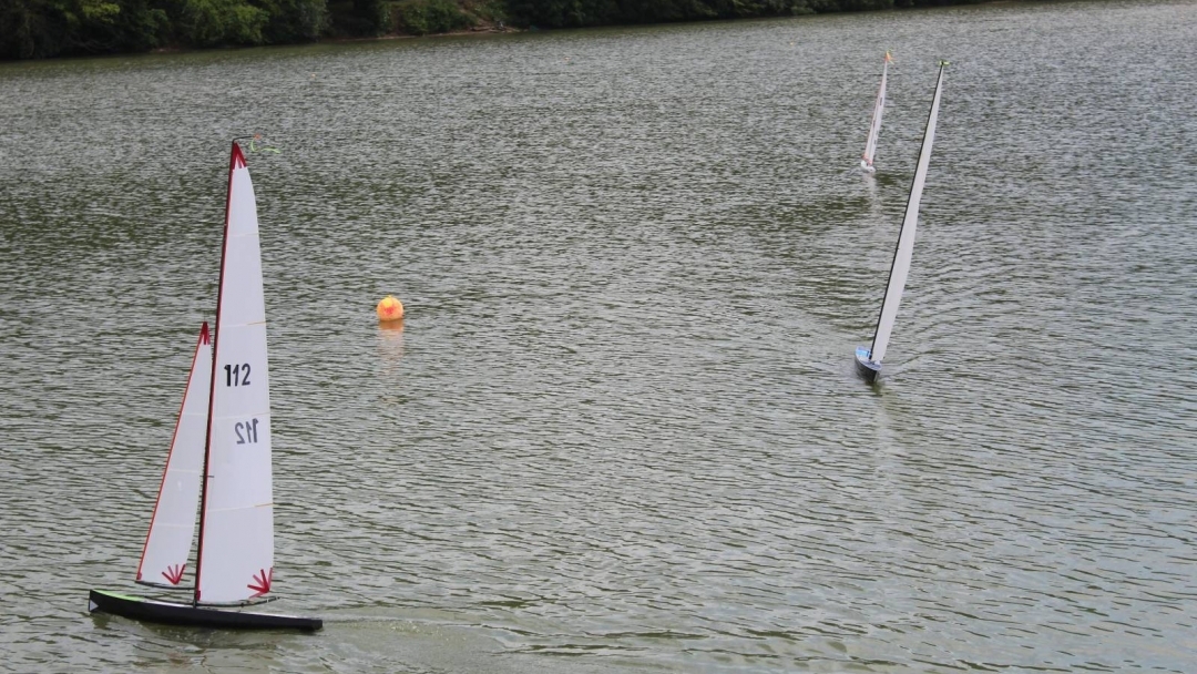 Ruse hosted the State Championship of Radio Controlled Sailing Yachts - Class S