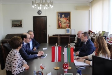 Кметът Пенчо Милков се срещна с търговския съветник на австрийското посолство