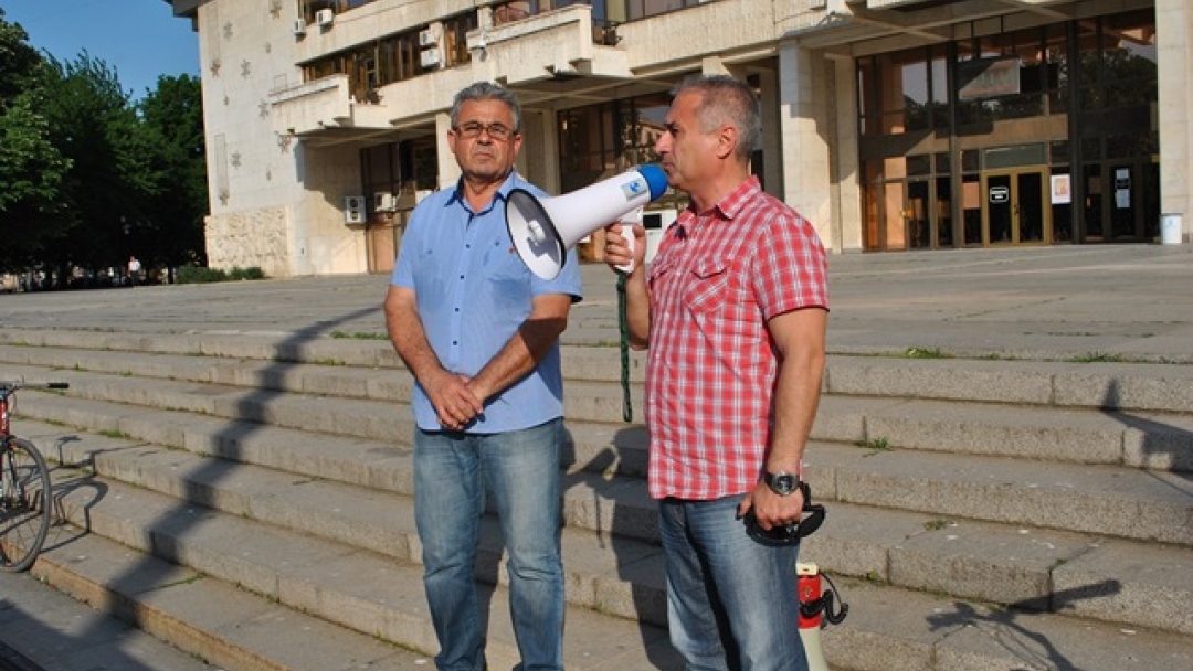 Зам.-кметът Димитър Наков откри голямото майско велосипедно шествие