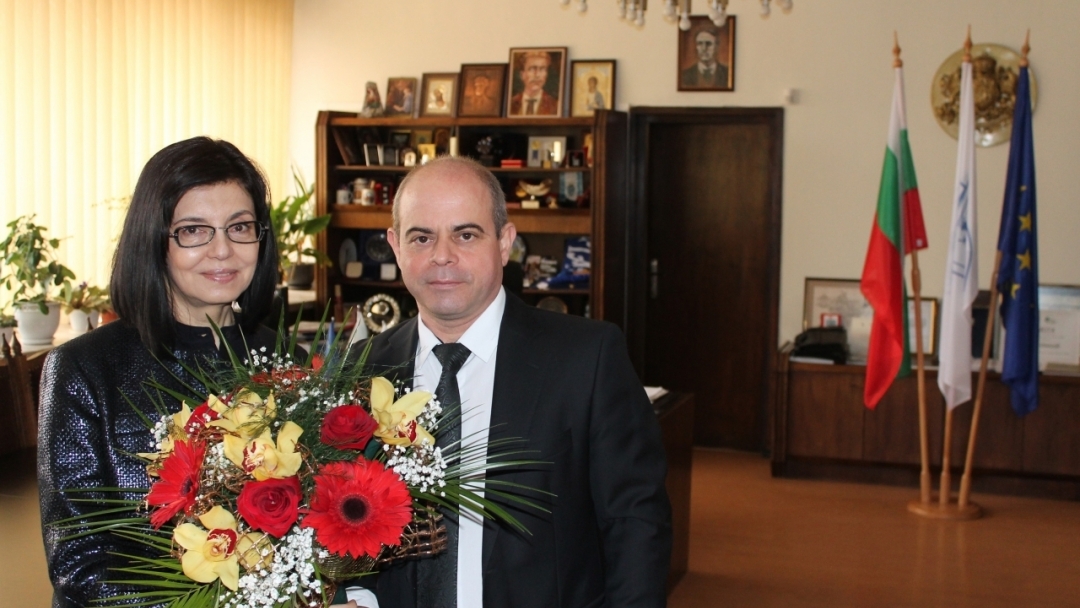 Кметът Пламен Стоилов се срещна с вицепремиера Меглена Кунева