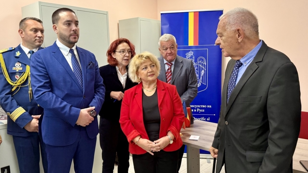 В Русе бе открито Почетно консулство на Румъния в присъствието на дипломати и местни официални лица