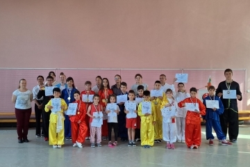 The graduates of SC "Kalagia" showed their skills at the traditional annual wushu tournament