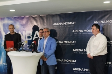 Арена Монбат е новото име на мултифункционалната зала в Русе