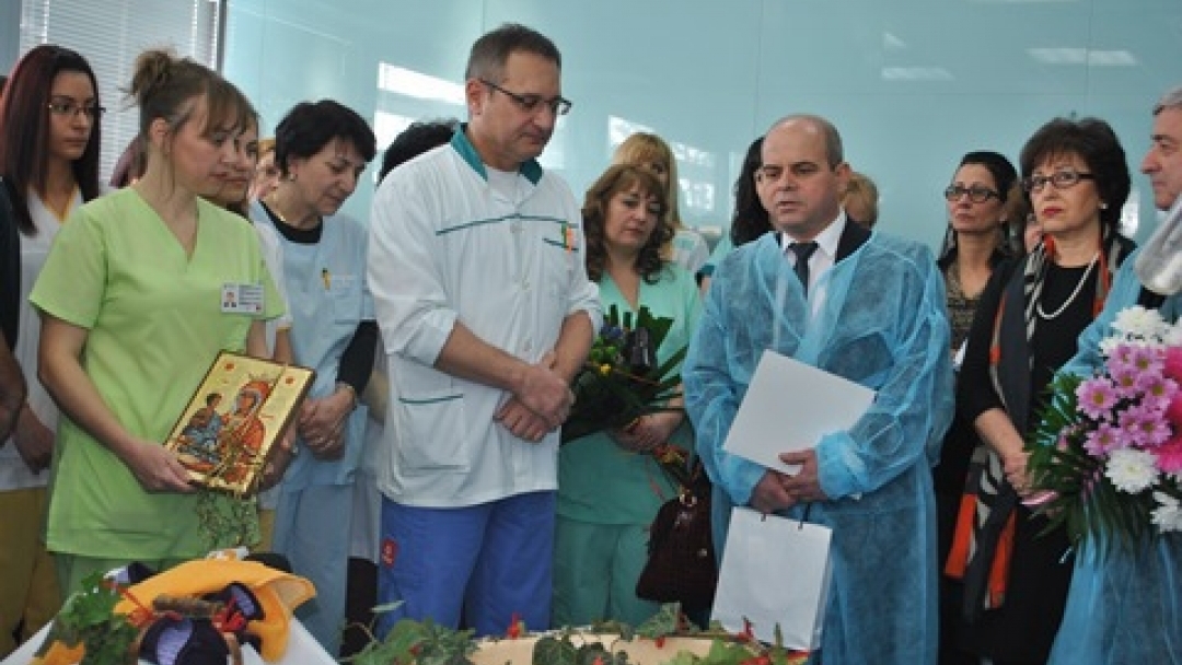 Кметът Пламен Стоилов присъства на ритуала по повод Бабинден в русенския АГ-комплекс