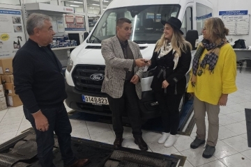 Община Русе осигури нов специализиран микробус за ЦНСТ „Вяра“