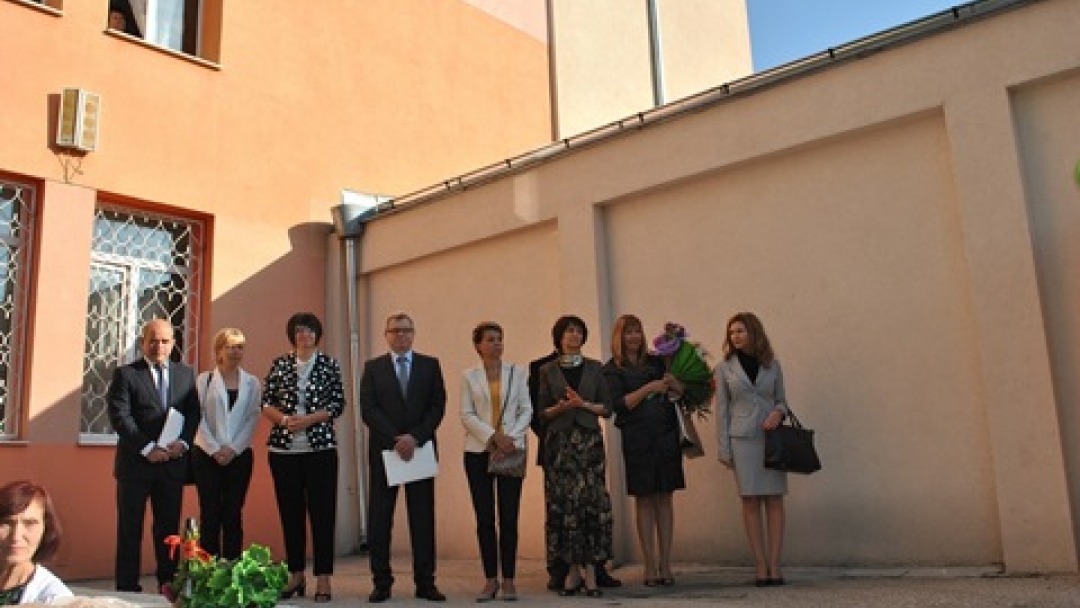 Пламен Стоилов присъства на откриването на учебната година в СОУ за европейски езици